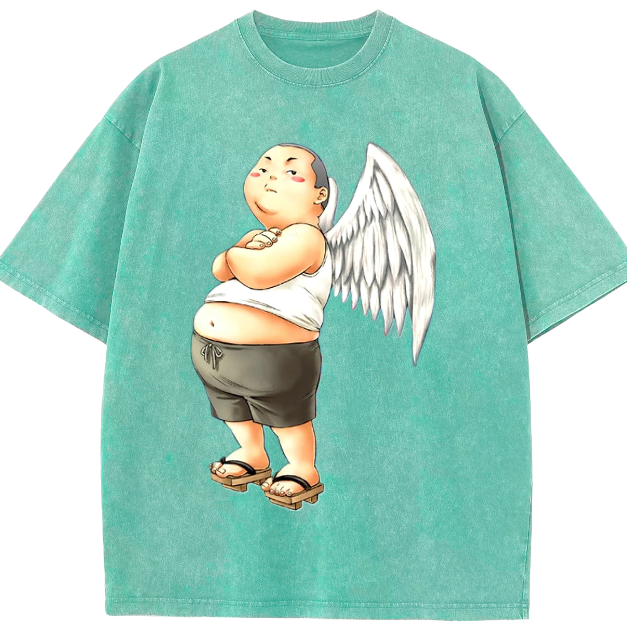 （画像用） 遊☆戯☆王 Yu-Gi-Oh! 綿100% ヴィンテージ風 半袖Tシャツ（フロントプリント）
